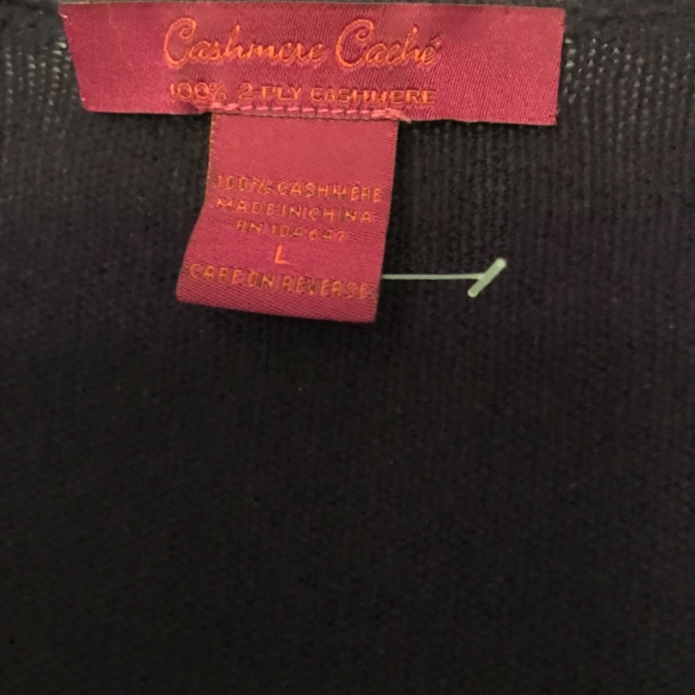 Cashmere Cache Drawstring Cardigan - Picture 2 of 4